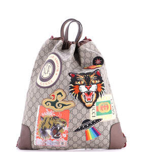 Gucci Courrier Soft Drawstring Backpack #244678G10B